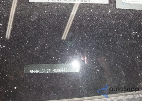 2018 Honda Odyssey Lx z USA, uszkodzony, nr VIN 5FNRL6H27JB088443